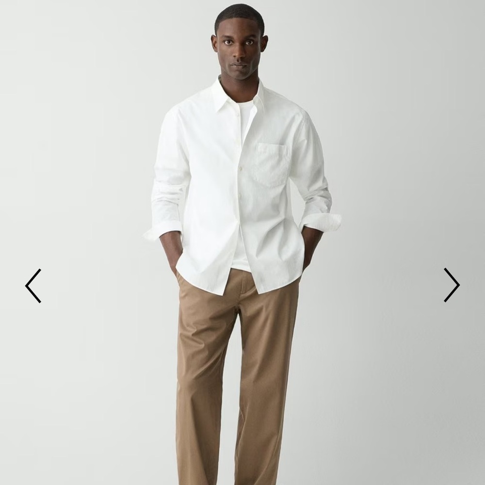 New Theory Weekend Shirt in Cotton (Size: M)